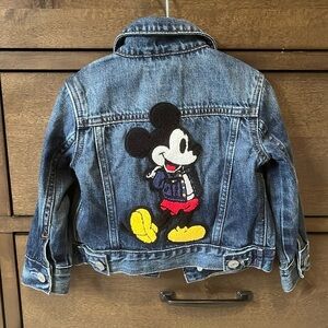 Mickey Mouse Gap Denim Jacket